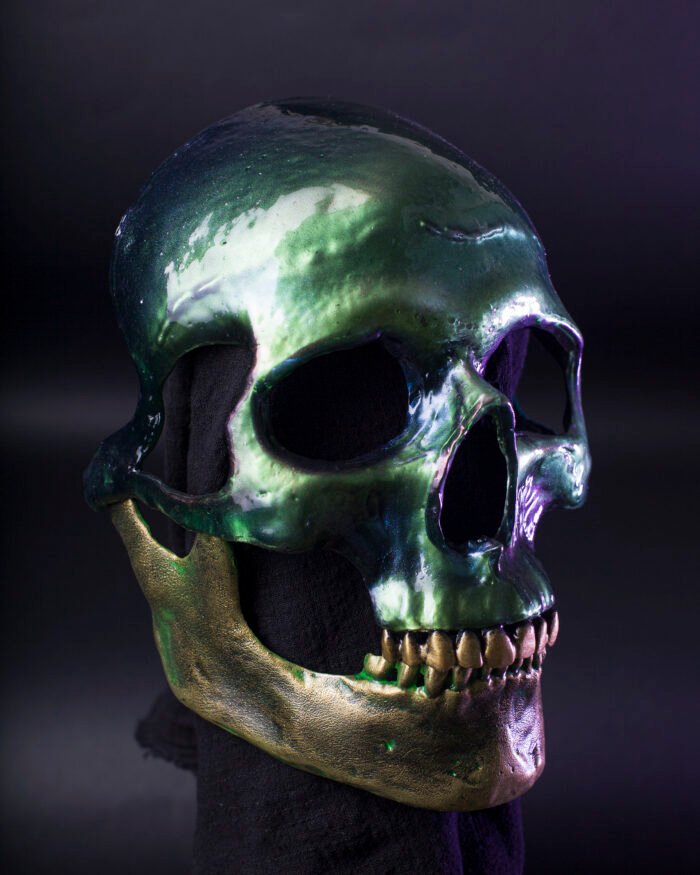 Human Skull "Toxic" - Image 4