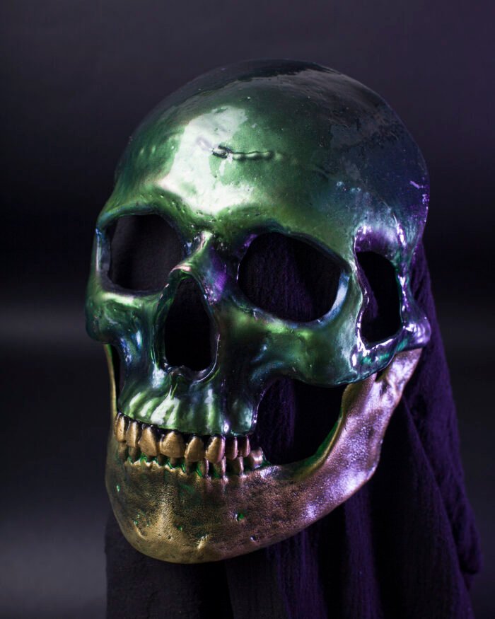 Human Skull "Toxic" - Image 2