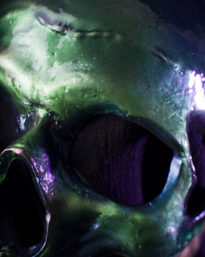 Human Skull "Toxic" - Image 8