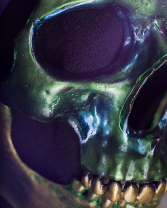 Human Skull "Toxic" - Image 7