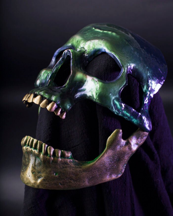 Human Skull "Toxic" - Image 5