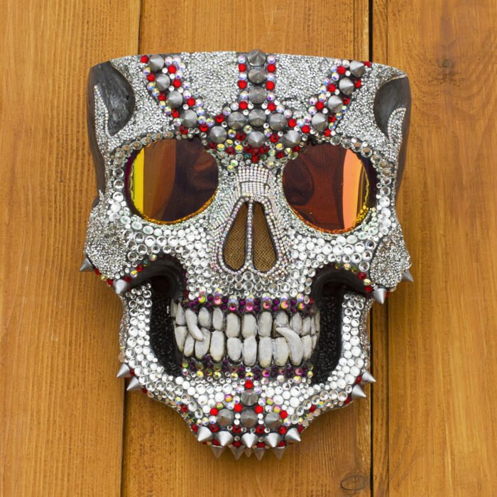 Day of the Dead Skull Rhinestones - obrazek 2