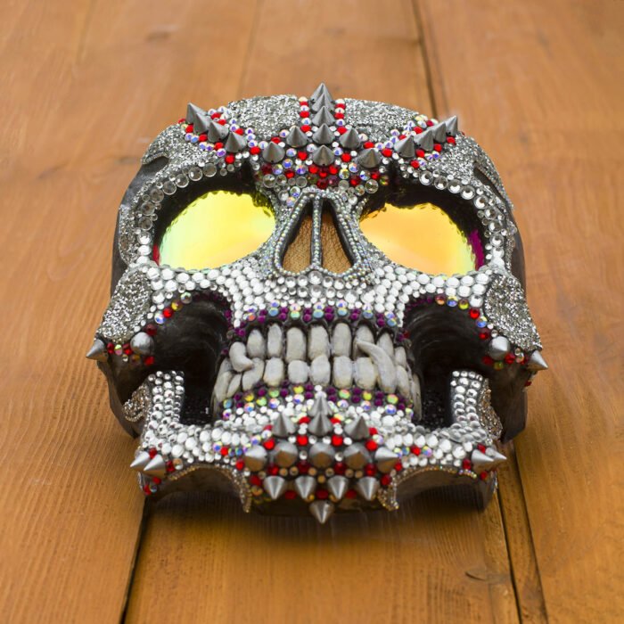 Day of the Dead Skull Rhinestones - obrazek 3