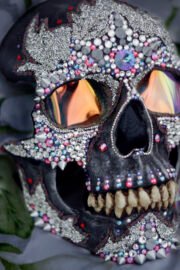 Human Skull "Rhinestones" - Image 4