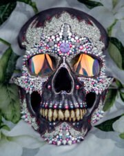 Human Skull "Rhinestones"