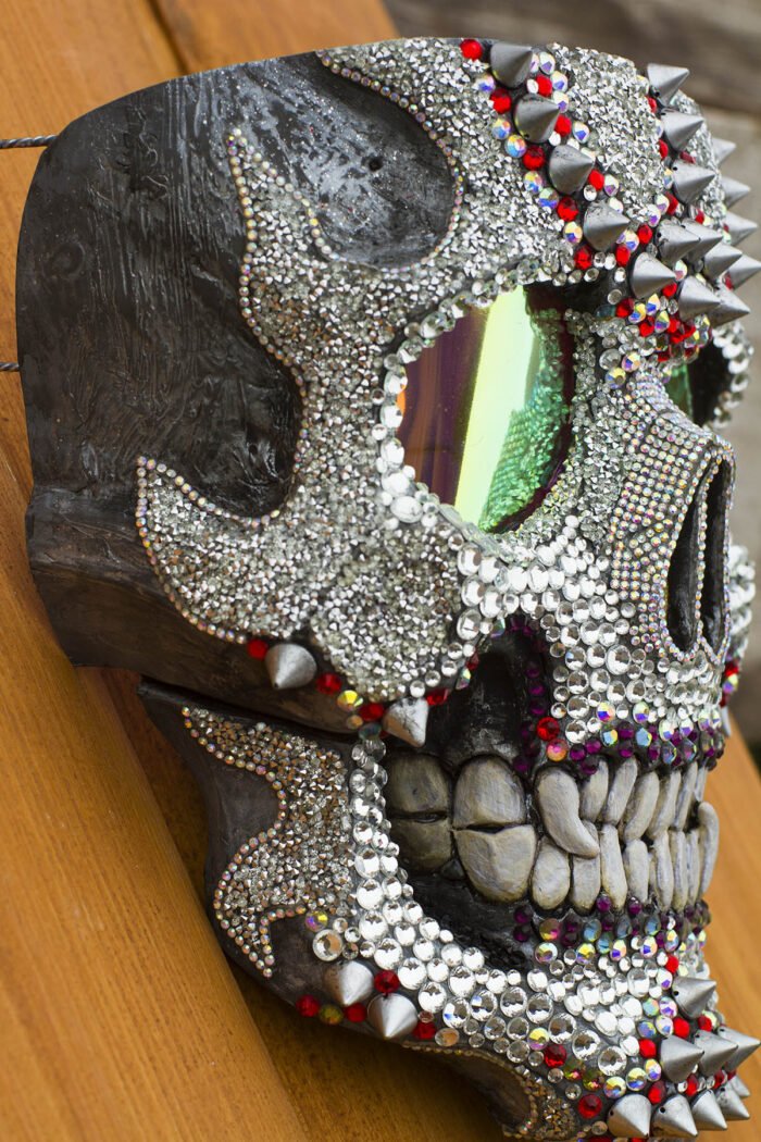 Day of the Dead Skull Rhinestones - obrazek 4